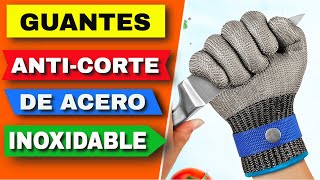 🧤 Guantes anti corte para cocina NIVEL 5  Guantes anticorte de acero inoxidable ✅ [upl. by Himelman]