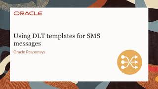 Oracle Responsys  Using DLT templates in Responsys [upl. by Attener]