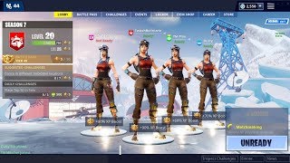 the sweatiest Fortnite squad ever 4 Renegade Raiders [upl. by Eimrej]