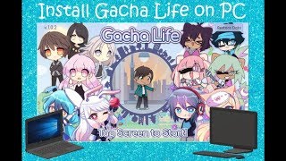 Simple Way to Install Gacha Club Gacha Life Gacha Studio or Gachaverse on PC [upl. by Joell]