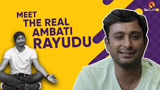 Meet The Real Ambati Rayudu [upl. by Ahsal429]