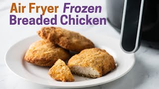 Air Fryer Frozen Breaded Chicken Breasts [upl. by Norah793]