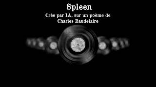 Chanson  Spleen de Charles Baudelaire création Semi IA [upl. by Ennovi]