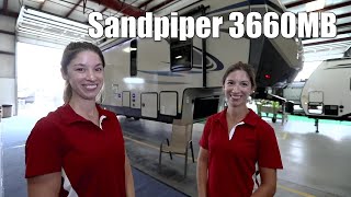 2021 Forest River RVSandpiper3660MB Twins [upl. by Nessie]