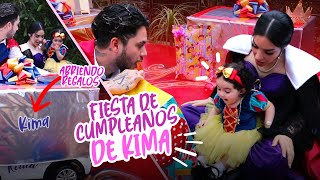 PRIMERA FIESTA DE CUMPLEAÑOS DE KIMA 🥳 Kimberly Loaiza [upl. by Bluma]