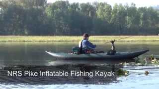 NRS Pike Inflatable Fishing Kayak [upl. by Neitsirhc]