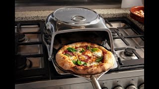 FERNUS pizzaoven  Stovetop oven [upl. by Aiciruam]