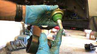 Step by Step  How to Install Ball Joints [upl. by Marchak799]