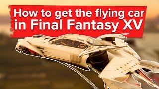 FF14 FF15 Crossover Event 2021  How To Get a Flying Car [upl. by Diad]