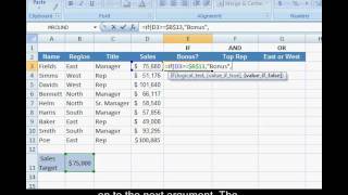 Excel Logical Functions [upl. by Hurlbut]