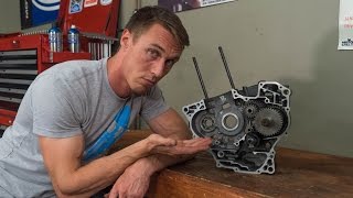 How a Motorcycle Transmission Works  MC GARAGE [upl. by Manas98]