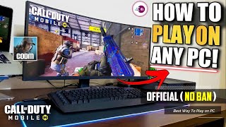 How To Download amp Play Call of Duty Mobile on PC and Laptop New Version 2025 [upl. by Rolyab425]