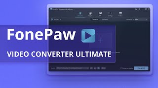 FonePaw Video Converter Ultimate Demo Video [upl. by Acinomad]