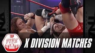 Top 5 X Division Matches  Fight Network Flashback [upl. by Okiron270]