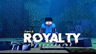 Herobrine X Royalty Edit 😈  Part–2 Minecraft [upl. by Nine319]