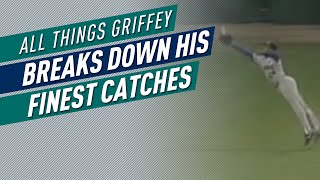 Ken Griffey Jr Breaks Down his Finest Catches [upl. by Allemahs570]