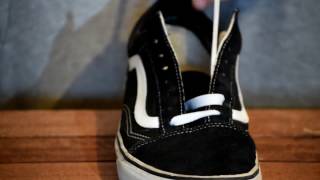 HOW TO LACE VANS  AMAZING SIMPLY  STYLE YOUR VANS [upl. by Lakym477]