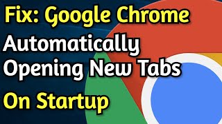 How To Fix Google Chrome Opening Unwanted Sites on New Tab Automatically [upl. by Petey]