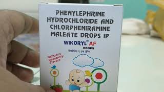 Complete medicine review in Hindi Wikoryl AF drops [upl. by Neffets]