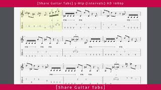 Share Guitar Tabs 5Htp Intervals HD 1080p [upl. by Marybella]