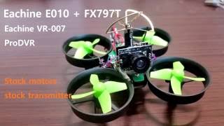 Eachine E010 indoor FPV race [upl. by Ivah]