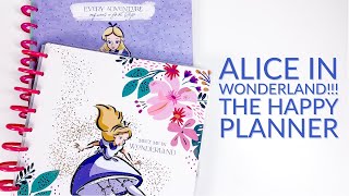 NEW Alice in Wonderland Happy Planner Collection Flip Through [upl. by Cowley]