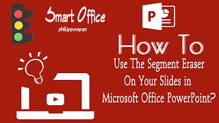 How To Use The Segment Eraser On Your Slides in Microsoft Office PowerPoint [upl. by Ecirtaeb]