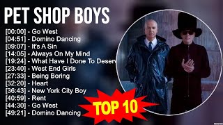 Pet Shop Boys Greatest Hits  Top 100 Artists To Listen in 2023 [upl. by Wanyen]