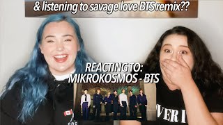 REACTING TO Mikrokosmos  BTS Live on Jimmy Fallon ft Savage Love BTS Remix [upl. by Perseus]