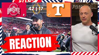 Ohio State Destroys Tennessee  Josh Pate CFP Reaction [upl. by Salakcin]