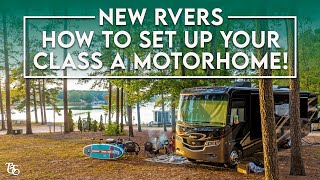 How To Setup Your Caravan At A Campsite  Caravanning Tips  Paul Wheel Drive [upl. by Rosinski]