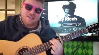 How To Play Every Season Roddy Ricch guitar  guitar lesson fingerstyle chords [upl. by Astrea]