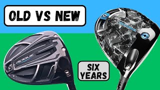 Callaway AI Smoke Max 2024 vs Callaway Rogue 2018 [upl. by Stanislaw]