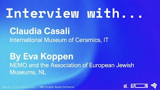 NEMO EMC 2023  Interview with Claudia Casali [upl. by Ynnaej]