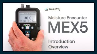 Tramex Moisture Encounter MEX5  Introduction Overview [upl. by Lema]