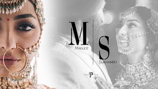 Sikh Wedding highlights  Manjot x Sukhamrit  Filmed by Paran singh photography [upl. by Wren573]