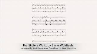 The Skaters Waltz  Violin amp Piano [upl. by Shirline714]