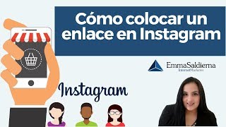 Cómo colocar un enlace en la publicaciones de Instagram [upl. by Juback]