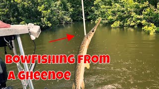 BOWFISHING in a GHEENOE CLASSIC [upl. by Luciano46]