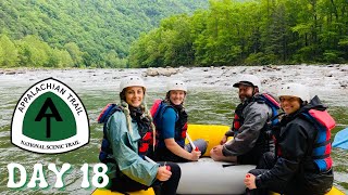 Day 18  Whitewater Rafting Zero at USA Rafting  Appalachian Trail Thru Hike 2021 [upl. by Alfred]