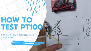 How To Test PT100 Temperature Sensor  What is PT100 Why We Need 3 Wires And How To Measure IT [upl. by Panta162]