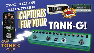 Your Tank G gets two of my favorites from Amplitube and ToneX One FREE DOWNLOADS [upl. by Ecyoj]