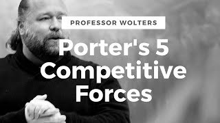 Porters 5 Competitive Forces Analysis Explained [upl. by Darelle]