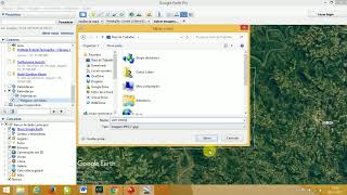Salvar imagem do Google Earth com escala norte e legenda [upl. by Chamberlin]