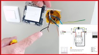 COMMENT BRANCHER INTERRUPTEUR VOLET ROULANTTUTO RACCORDEMENT ET EXPLICATIONS [upl. by Freiman]