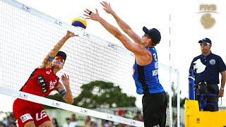 MONSTER BLOCKS by BrouwerMeeuwsen  Team of the Week  Highlights Beach Volleyball World [upl. by Snevets117]