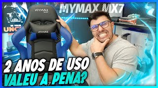 REVIEW CADEIRA GAMER MYMAX MX7 2 ANOS DE USO PTBR [upl. by Bevvy493]