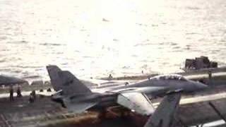 F14D Tomcat Carrier Takeoff [upl. by Magel525]