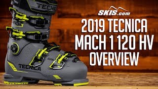 2019 Tecnica Mach 1 120 HV Mens Boot Overview by SkisDotCom [upl. by Pierson]