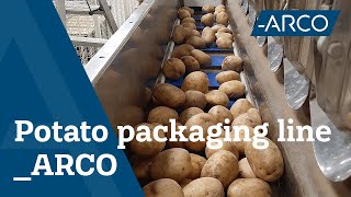 Automatic Potato Packaging line with Robot  Agri amp Food Machines  ARCO Solutions [upl. by Vasti19]